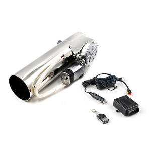 Universal 304 inoxidable <span class=keywords><strong>2</strong></span>/<span class=keywords><strong>2</strong></span>.25/<span class=keywords><strong>2</strong></span>.5/<span class=keywords><strong>2</strong></span>.75/<span class=keywords><strong>3</strong></span> pulgadas eléctrico de escape inoxidable corte válvula de descarga con interruptor tubo de escape - Product Image 3