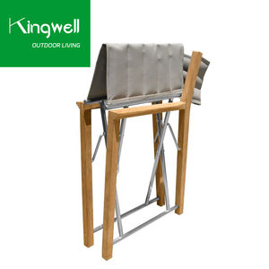 Muebles de Exterior para Restaurantes, <span class=keywords><strong>Sillas</strong></span> Plegables de Lona para <span class=keywords><strong>Playa</strong></span>, Impermeables, Ligeras, de Madera de Teca, para Jardín y Bistro - Product Image 6