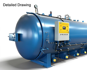 Vulcanisateur <span class=keywords><strong>automatique</strong></span> Holsten à grand diamètre pour tuyaux en caoutchouc, autoclave pour forage pétrolier et recyclage <span class=keywords><strong>de</strong></span> pneus, haute sécurité - Product Image 6