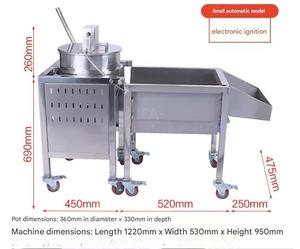 Machine à Popcorn Industrielle avec Système de Mélange Automatique et Ébullition Rapide pour les Entreprises de Snacks de Fête Foraine - Product Image 4