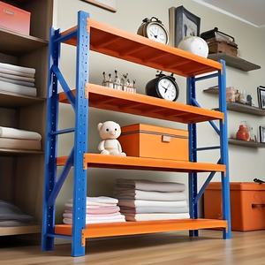 Étagère réglable en acier de 79 pouces, étagères de rangement robustes pour chambre à coucher, <span class=keywords><strong>garage</strong></span> - Product Image 5