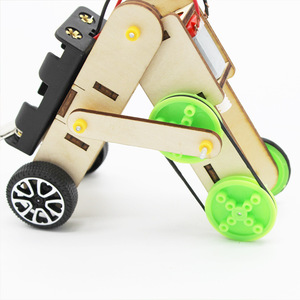 Kit Scientifique en Bois : Robot Éducatif pour Enfants de 7 à 9 Ans, Modèle Animal à Assembler Manuellement, Alimenté par Piles - Product Image 4