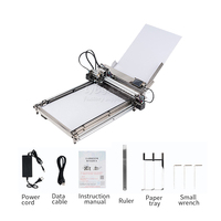 Drawbot Profesional con Función de Alimentación Automática de Papel, Tamaño de Trabajo A3, Robot de Dibujo y Escritura con Lápiz Corexy, Kit de Plotter con Marco Ensamblado