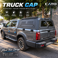 Capote haute profilée et aérodynamique pour Ford Ranger, Toyota Hilux, Isuzu D-max, Triton, Poer, avec coque en alliage structurel à verrouillage par clé