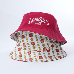 Unisex Chất Lượng Cao Có Thể Đảo Ngược Xô Mũ Thêu Đầy Đủ In Logo Câu Cá Xô Mũ Cho Mặt Trời Bảo Vệ Cho Du Lịch - Product Image 1