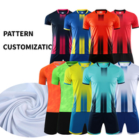 Logo personnalisé Maillot de football arbitre pour hommes Maillots de football mondial Uniformes Kits de football