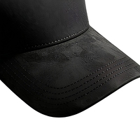 Casquette de baseball classique personnalisée à 5 panneaux en daim avec visière incurvée, unisexe, pour adultes, toutes saisons, tissu courant, pour le sport et les activités de plein air