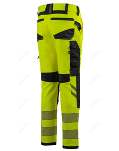 <span class=keywords><strong>Pantalon</strong></span> de travail extensible <span class=keywords><strong>haute</strong></span> <span class=keywords><strong>visibilité</strong></span> pour hommes, <span class=keywords><strong>pantalon</strong></span> de travail élastique EN ISO 20471 <span class=keywords><strong>CLASSE</strong></span> <span class=keywords><strong>2</strong></span> pour la sécurité industrielle - Product Image 5