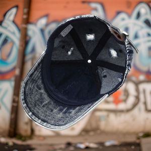 Gorras de Béisbol Lisas al por Mayor, Gorras de Mezclilla Desgastadas Personalizadas Estilo Vintage - Product Image 5