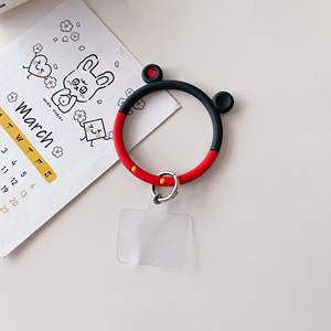 Fourniture d'usine, accessoires de coque de téléphone bon marché, Cool, drôle, dessin animé 3D mignon, joli <span class=keywords><strong>grand</strong></span> Bracelet rond, anneau, chaîne - Product Image 6