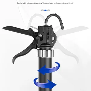 Silicone cấu trúc đường may đại lý Sealant phổ dụng cụ cầm tay khai thác công nghiệp cấp hướng dẫn sử dụng kính keo súng cho hộ gia đình sử dụng - Product Image 4