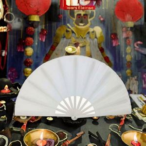 Fatingna Custom <b>Large</b> Folding Hand <b>Fan</b> Nylon-Cloth & Plastic Gift Crafts Promotional Printed Design - Product Image 2