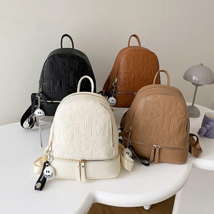 Custom Design Pure Color <b>Womens</b> <b>Backpacks</b> Portable Pu Leather Large Capacity <b>Women</b> <b>Backpacks</b> <b>For</b> Shopping <b>Travel</b> - Product Image 6