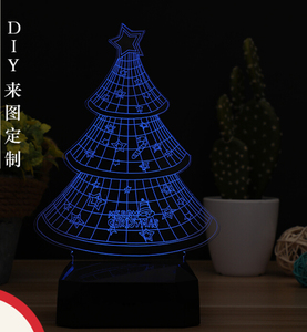 2018 colorido LED 3D <span class=keywords><strong>luz</strong></span> con la nueva Base (Control Remoto es opcional) - Product Image 3