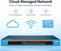 Routeur Gigabit 6 ports pour entreprise, contrôle intelligent du trafic, VPN, pare-feu, routage par politique, gestion du réseau pour les PME et les bureaux