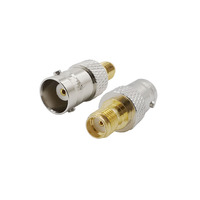 2 uds adaptador a BNC tipo F TNC macho hembra RF conector coaxial convertidor de prueba