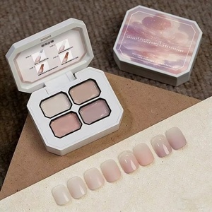 4 Colors Concealer Popular Nude Color Gradient Painting Gel, <b>Nail</b> Art, Semi Permanent Soak Off UV <b>Nails</b> - Product Image 1