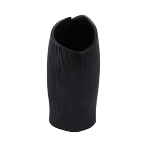 Vaso curvo in metallo per l'arredamento del soggiorno e come complemento decorativo per la casa, vaso decorativo per fiori per sala da pranzo, camera da letto o ufficio - Product Image 5