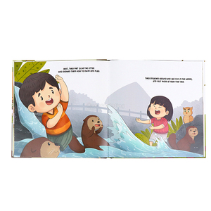 Cuốn Sách Nhà Sản Xuất Tùy Chỉnh Tự Xuất Bản Dịch Vụ In Ấn Trẻ Em Cuốn Sách In Ấn Bìa Cứng Hình Ảnh Câu Chuyện Trẻ Em Cuốn Sách - Product Image 6