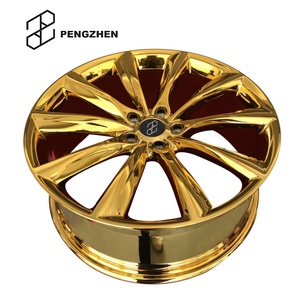 Pengzhen dorato lucido 17 18 19 20 21 22 23 24 pollici 5x120 ruota cromata forgiata per Land Rover - Product Image 3