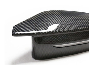 Coques de rétroviseurs de remplacement en fibre de carbone pour G80/G82/G83/87, compatibles M3/M4/M2, noir/gris - Product Image 4