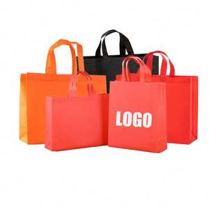 ถุงช้อปปิ้งผ้า Non-Woven แบบกำหนดเอง สำหรับส่งเสริมการขาย เป็นมิตรกับสิ่งแวดล้อม ใช้ซ้ำได้ รีไซเคิลได้ พร้อมโลโก้  ขั้นต่ำในการสั่งซื้อน้อย - Product Image 3