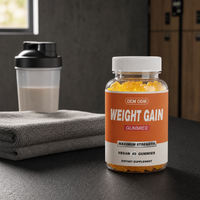 Gummies Prise de Masse Musculaire – Complément Sain pour Adultes – Soutien à la Prise de Poids pour l'Entraînement – Approvisionnement Direct Usine