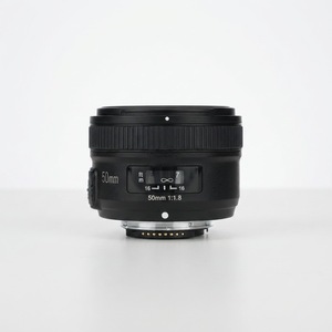 แฟชั่น YONGNUO YN 50 มม.F/1.8 AF เลนส์ YN50 มม.รูรับแสงเลนส์โฟกัสอัตโนมัติสำหรับกล้องนิคอน D3100 D5000D 5500 D3400 DSLR กล้อง - Product Image 5