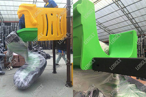 Fashionable Metal LLDPE Plastic <strong>Slide</strong> <strong>for</strong> Kids 3-15 <strong>Years</strong> <strong>Old</strong> Outdoor Playground Equipment <strong>for</strong> Trampoline Parks School - Product Image 4