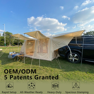 Grande tente gonflable pour <span class=keywords><strong>voiture</strong></span> Tente gonflable portable et imperméable résistante aux UV pour le <span class=keywords><strong>camping</strong></span> familial et les événements en plein air - Product Image 1