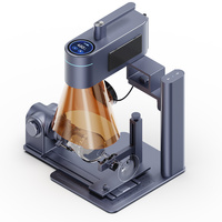 Graveur laser portable LP4 Laserpecker à vitesse de gravure ultra-rapide avec laser fibre rotatif 1064nm pour gravure DIY sur tous matériaux