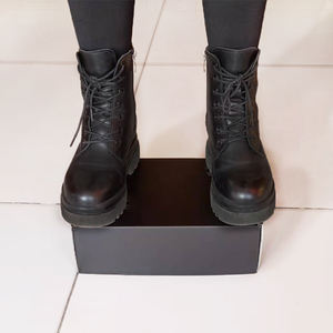 Scatola di abbigliamento di trasporto su ordinazione di lusso del contenitore di regalo del cartone per l'imballaggio della scatola di cartone ondulata della camicia della biancheria intima del vestito - Product Image 5