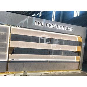 Decorazione moderna negozio di profumi mobili Custom negozi di profumi decorativi vetrina vetrina di profumi da parete - Product Image 2