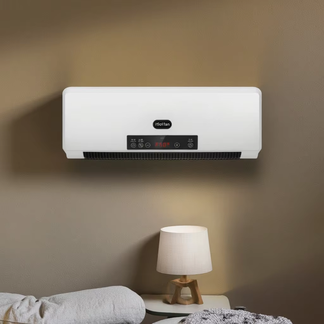 ISolfan Ptc Instant Mini Ceramic Space Infrared Induction Heating Air Electric Smart Fan Heaters for Winter Home and Bathroom