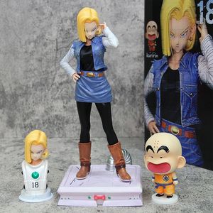 ฟิกเกอร์ตุ๊กตาผ้า CPR Android 18 Villain Series รุ่นที่สี่ GK พร้อมโมเดลฟิกเกอร์แอคชั่นคริลลินแบบสองหัว - Product Image 6