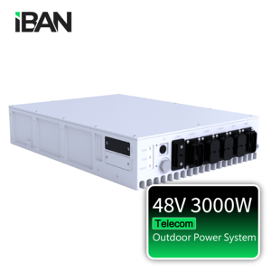 Módulo Rectificador de Sistema de Alimentación para Telecomunicaciones IBAN POWER OPS 3000 de Buena Calidad y Personalizado, 43-58Vdc 3000W, Alta Eficiencia, Refrigeración Natural - Product Image 3
