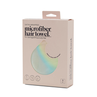 Bonnet de douche bonnet de cheveux en satin boîtes d'emballage avec logo personnalisé avec logo