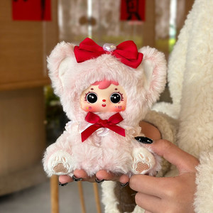 Série de chats arc-en-ciel en velours Samuel, boîte mystère en peluche, joli ornement à suspendre au sac à dos, cadeau créatif pour petite amie - Product Image 2