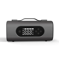 Démarreur de voiture portable 8 en 1 sans fil, batterie de secours 12000 mAh avec compresseur d'air