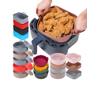 Tấm Lót Nồi Chiên Nướng Tất Cả Các Kích Cỡ Tùy Chỉnh Cho Nhà Máy Bằng Silicon Lót Chảo Nồi Chiên Không Khí Bằng Silicon - Product Image 1