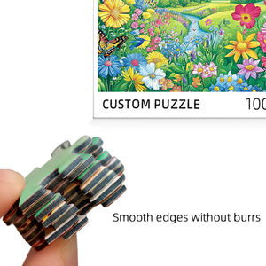 Fabricant <span class=keywords><strong>de</strong></span> puzzles colorés personnalisés par Velvet Surface Casse-tête en <span class=keywords><strong>velours</strong></span> volant personnalisé Colibri - Product Image 3