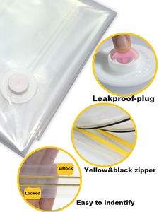 Lot de 8 sacs de rangement sous vide pour vêtements de taille moyenne à très grande avec pompe, lot de 8 - Product Image 2