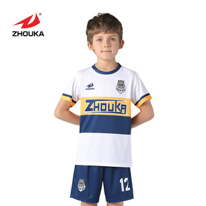 2019 football player popular quick dry team soccer tracksuit for kids soccer jersey outlet clothing maker football shirt - Product Image 1