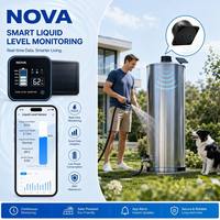 Panel Solar NOVA UL101RSP, Sensor de Nivel de Líquido con Indicador de Alta Precisión, Inalámbrico, WiFi, Aplicación Tuya Smartlife