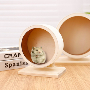 Juguete Masticable Giratorio Silencioso y Ecológico de Madera, Adecuado para Deportes Interactivos de Hámsters, Puede Ayudarles a Hacer <span class=keywords><strong>Ejercicio</strong></span> - Product Image 3