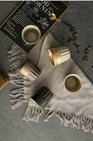 Tasse à café en céramique rétro en poterie grossière Espresso 220ml