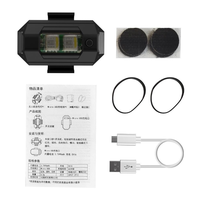 Universal Strobe Warnleuchte 7 Farben USB wiederauf ladbare Flugzeuge LED Not lichter Drone Night Strobe Fahrrad lampe