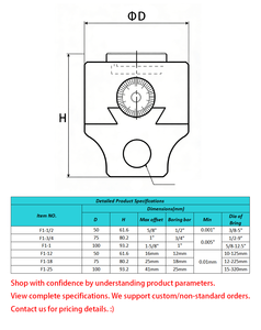 Testa di Foratura F1 per Lavorazioni Grezze, Utensile da 2 e 3 Pollici BT/<span class=keywords><strong>NT</strong></span>/MT/C20, Set Portautensili per Centro di Lavorazione CNC Metrico/Imperiale - Product Image 2