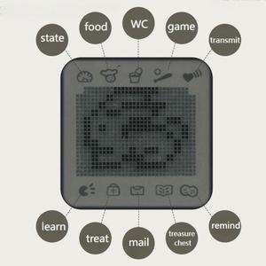 Juguete Retro de Mascota Virtual |   Mini Mascota Electrónica Portátil para Niños y Adultos |   Juegos Interactivos Divertidos y Diseño Adorable - Product Image 6