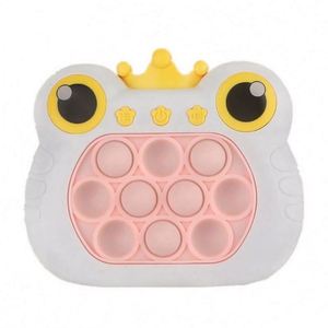 2025 Fast Push <b>Game</b> Puzzle LED Light-Up Silicone Training Novel Squeeze Toys for Kids Popit <b>Electronic</b> Bubble Toys - Product Image 2